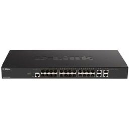 Switch de Rede 28 Portas SFP+ Smart Man (Preto) - D-LINK