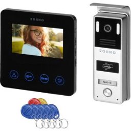 Video Porteiro 4,3" c/ Leitor RFID (Preto) - ORNO