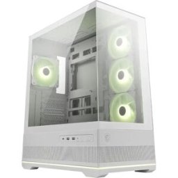 Caixa ATX MAG Pano 110R PZ ARGB Tempered Glass (Branco) - MSI