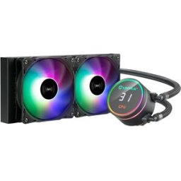 Water Cooler CPU AquaStorm 240 120mm (Preto) - UNYKACH