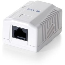 Tomada Rede 1x RJ45 UTP Cat.5e - EQUIP