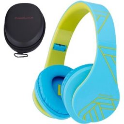 Auscultadores Infantil P2 (Azul/Verde) - POWERLOCUS