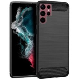 Capa Samsung S908 Galaxy S22 Ultra Carbono (Preto) - COOL