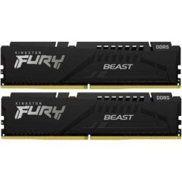 Memória RAM DIMM Fury Beast 16GB (2x8GB) DDR5-5600MHz (AMD Expo/Intel XMP) CL36 - KINGSTON