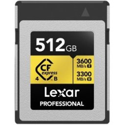 Cartão de Memória 512GB CFexpress 4.0 Type B - LEXAR