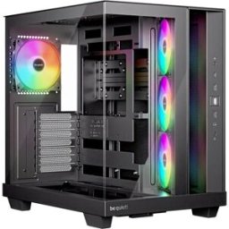 Caixa ATX Light Base 500 LX Tempered Glass (Preto) - BE QUIET!
