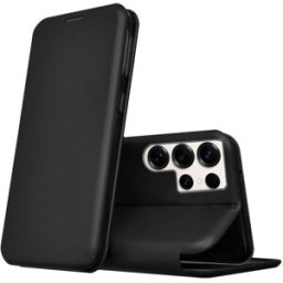 Capa Flip Cover p/ Samsung S938 Galaxy S25 Ultra Elegance Preto - COOL
