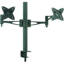 Suporte de Mesa p/ 2x Monitores/TV´s 13~23" (Preto) - TooQ