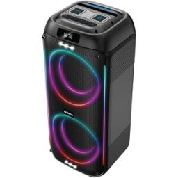 Coluna Portátil LED Bluetooth 40W RMS DW3010 c/ Microfone - DAEWOO