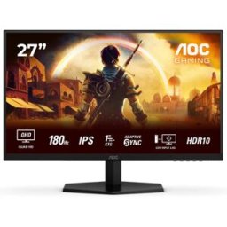 Monitor Q27G42XE IPS W-LED 27" QHD 16:9 180Hz VESA Adaptive Sync / G-SYNC Compatible - AOC