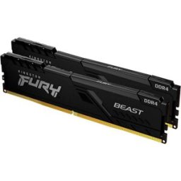 Memória RAM DIMM Fury 32GB (2x16GB) DDR4-3200MHz (Intel XMP) CL16 1.35V - KINGSTON