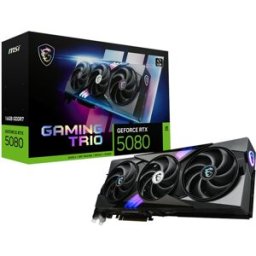 Placa Gráfica GeForce RTX 5080 Gaming Trio OC 16GB GDDR7 DLSS4 - MSI