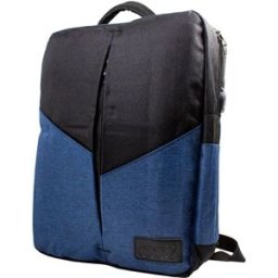 Mochila p/ Portátil 15-16" Portland (Preto/Azul) - COOL