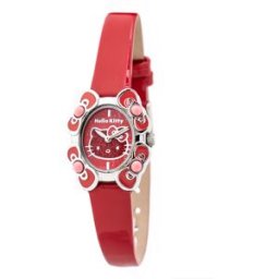 Relógio Analógico HK7129L-04 23MM (Prateado) - HELLO KITTY