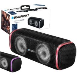 Coluna Portátil BLP3920 Bluetooth 20W c/ Leds (Preto) - BLAUPUNKT