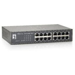 LevelOne Switch LEVEL ONE 16 Port 10/100/1000Mbps - GEU-1621