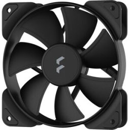 Ventoinha 120mm Design Aspect 12 2000RPM 4 Pinos PWM (Preta) - FRACTAL