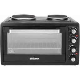 Mini Forno OV-1443 38L 3100W c/ 2 Placas Elétricas (Preto) - TRISTAR