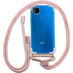 Capa c/ Cabo Rosa Xiaomi Redmi 9C - COOL