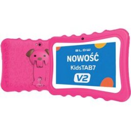 Tablet Android 7" KidsTAB7 V2 4GB/32GB Wi-Fi c/ Capa Rosa - BLOW