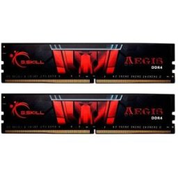 Memória RAM Aegis 16GB (2 x 8GB) DDR4-2666MHz CL19 - G.SKILL