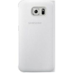 Capa Flip Wallet PU p/ Galaxy S6 White - SAMSUNG