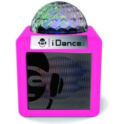 Coluna Portátil Bluetooth c/ Efeitos de LED (Rosa) - iDance