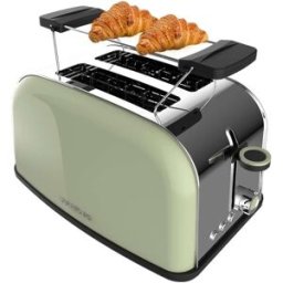 Torradeira Dupla Toastin´ Time 850W (Verde/Inox) - CECOTEC