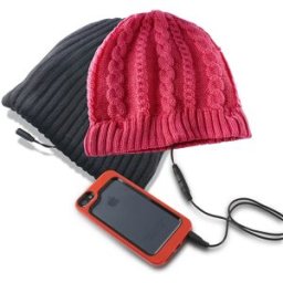 Gorro de Mulher c/ Auscultadores (Rosa) - KSIX