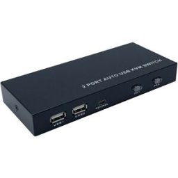 Switch KVM USB (2x USB + 3x HDMI 4K) Preto - AISENS