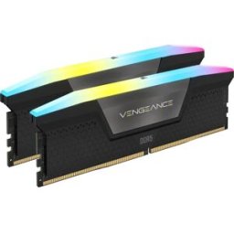 Memória RAM Vengeance RGB 32GB (2x16GB) DDR5-6400MHz CL36 (Preto) - CORSAIR