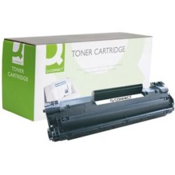 Toner Compatível HP CB436A p/ Laserjet /P1505N/M1120Mfp/M1522Mfp/Mfp - Q-CONNECT
