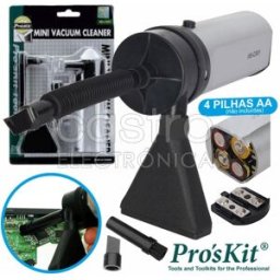 Mini Aspirador Portátil a Pilhas - Proskit