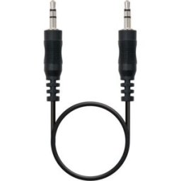 Cabo Jack 3,5mm Macho Stereo - Jack 3,5mm Macho Stereo (30cm) - Nanocable