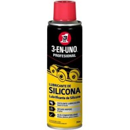 Spray Lubrificante de Silicone (250ml) - 3-EN-UNO