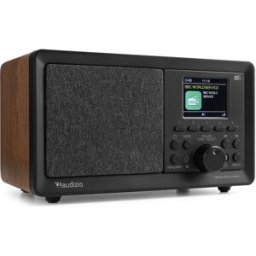 Rádio FM /DAB+/BT/USB Padova 40W (Madeira) - AUDIZIO