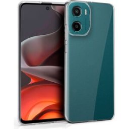 Capa de Silicone p/ Motorola Moto G05 / G15 (transparente) - COOL
