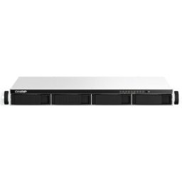 NAS Rack (1U) TS-464eU N5095 Ethernet LAN 4-Bay (Preto) - QNAP
