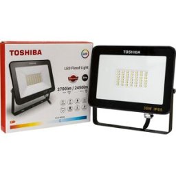 Projector LED 220VAC 30W Branco F. 6000K 2700Lm IP65 - TOSHIBA