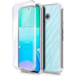Capa Silicone 3D p/ Xiaomi Redmi 13 / Poco M6 (Transparente Frontal + Traseira) - COOL