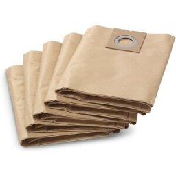 Pack 5x Sacos de Papel p/ Aspirador NT 27/1 - KARCHER