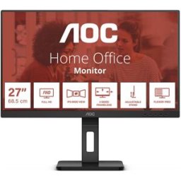 Monitor IPS LED 27" 27E3QAF Full HD (Preto) - AOC