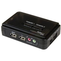 Switch KVM VGA Preto (2048x1536) - STARTECH