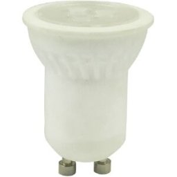 FOREVER LIGHT Lampada LED Cerâmica 220V GU10 MR11 3W Branco F. 6000K 240Lm