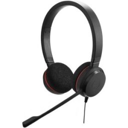 Auscultadores Headset Evolve 20 UC Stereo USB-A (Preto) - JABRA