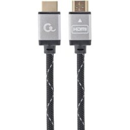 Cabo HDMI 2.0 Macho - HDMI 2.0 Macho 4K 60Hz Select Plus Series Braided Ethernet (3 mts) - GEMBIRD
