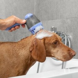 Escova de Banho c/ Deposito para Animais de Estimação - INNOVAGOODS