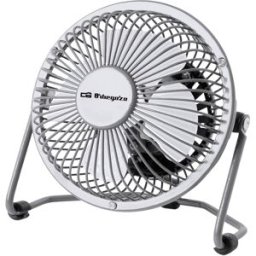 Mini Ventoinha de Mesa USB 8W (Cinza) - ORBEGOZO