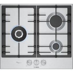 Placa a Gás 3 Bocas Série 4 PCC6A5I90 (Inox) - BOSCH