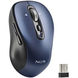 Rato Infinity RB Ótico 3200DPI RF Wireless + Bluetooth (Preto/Azul) - NGS